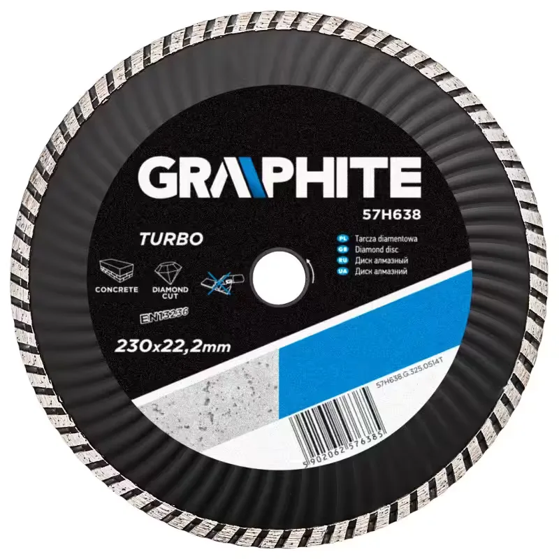 DISC DIAMANTAT 230 MM TURBO WAVE (57H638)