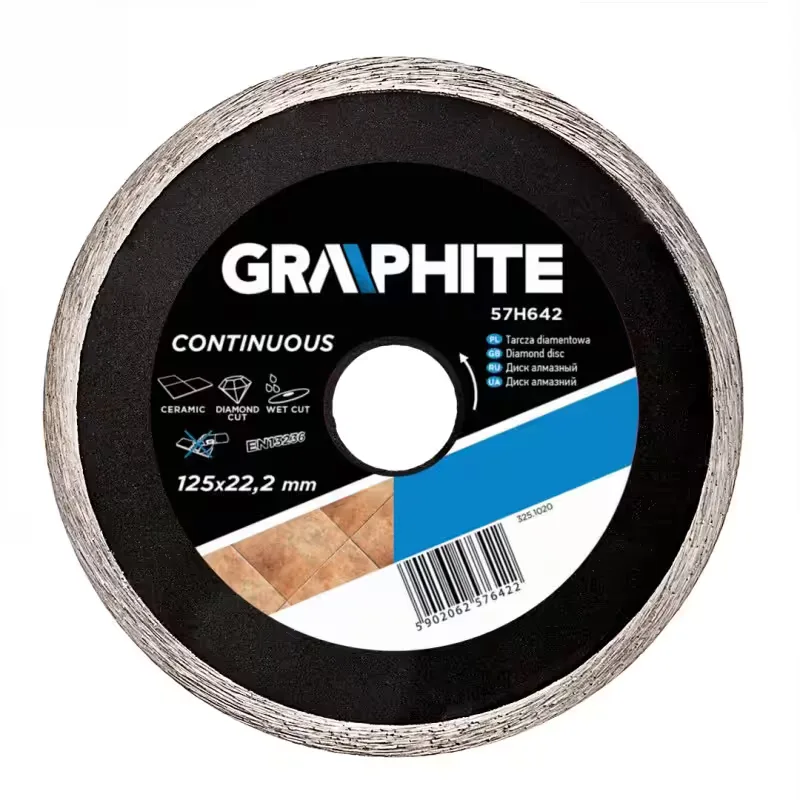 DISC DIAMANTAT 125 MM CONTINUU (57H642)