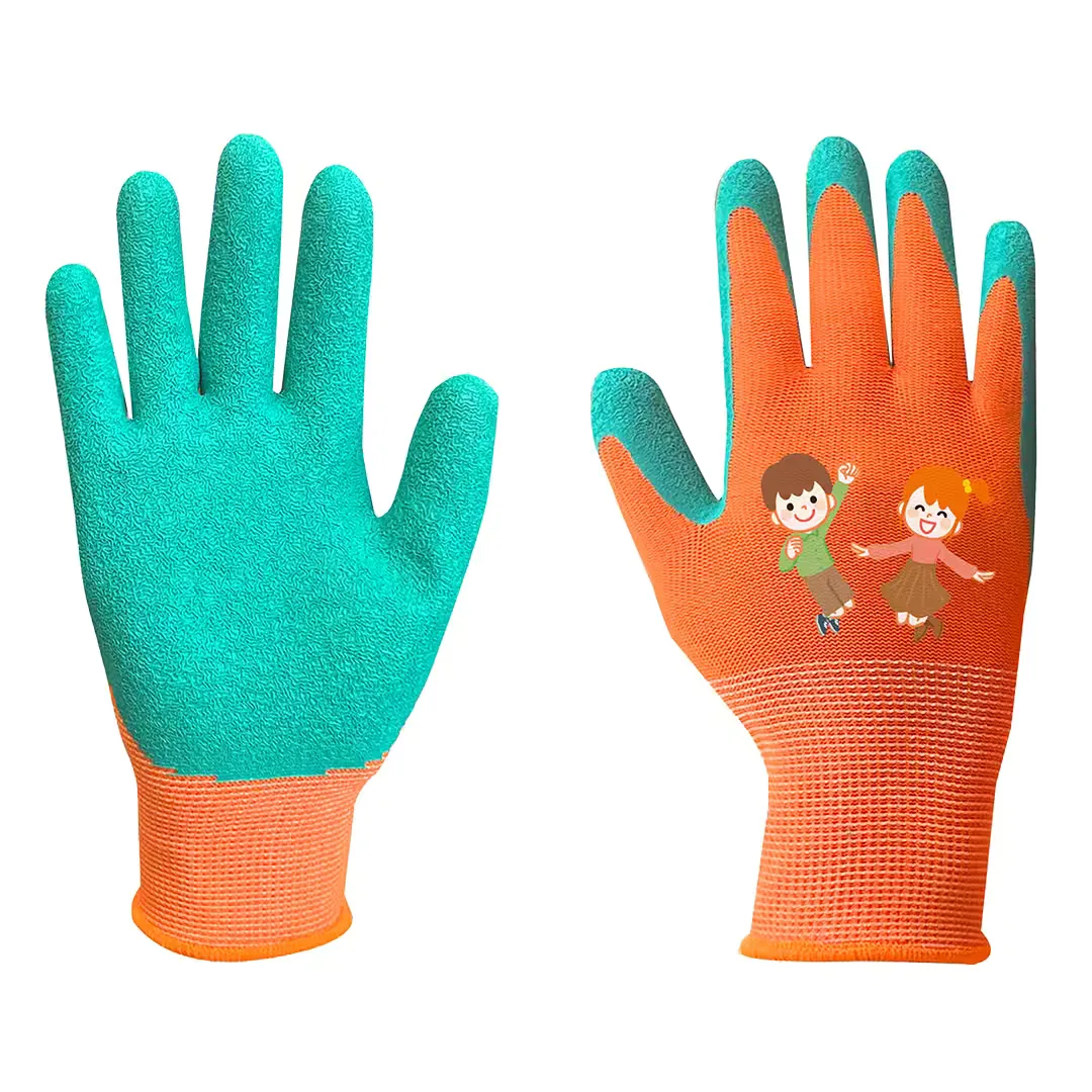 MANUSI LUCRU COPII, LATEX-POLIESTER