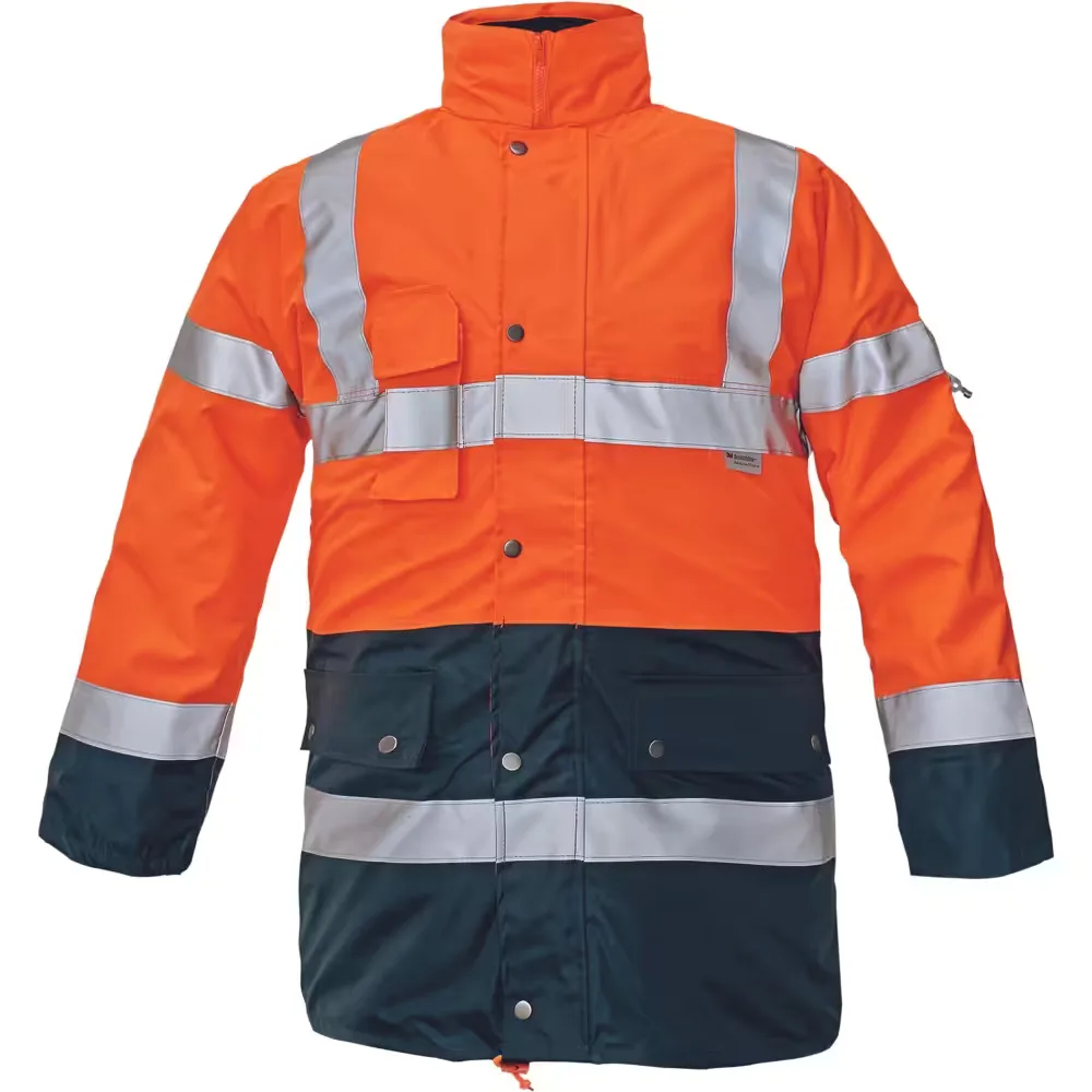 JACHETA IARNA BI ROAD ORANGE/NAVY