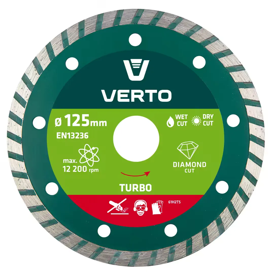 DISC DIAMANTAT 125MM,TURBO,PENTRU BCA (61H2T5)