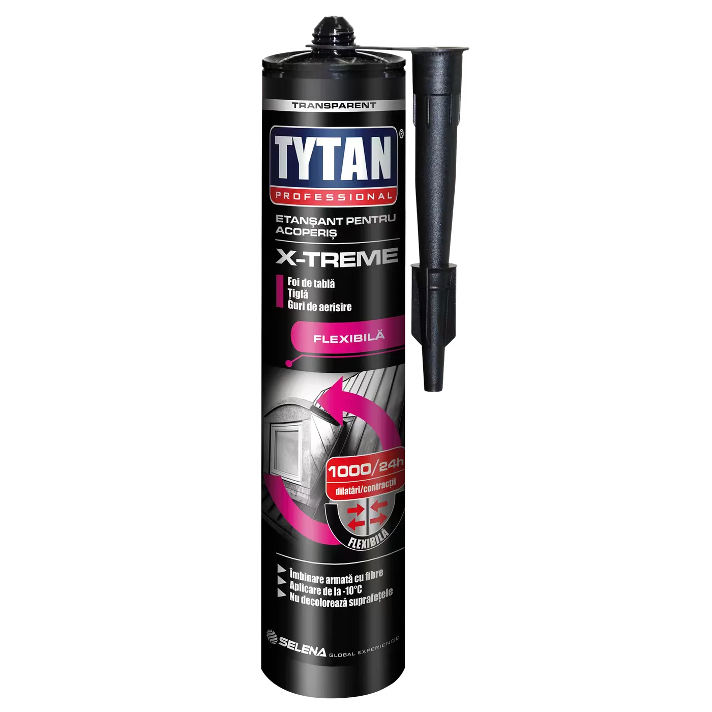 TYTAN ETANȘANT X-TREME TRANSPARENT 280ML