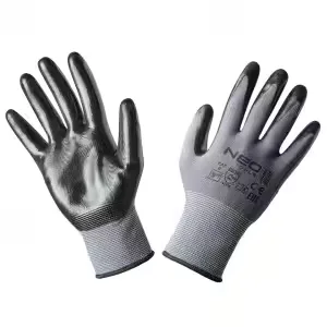 Manusi de lucru, nailon acoperit cu nitril, 4131x, marimea 9 (97-616-9)