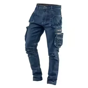 Pantaloni de lucru 5 buzunare denim, marimea xl (81-229-XL)
